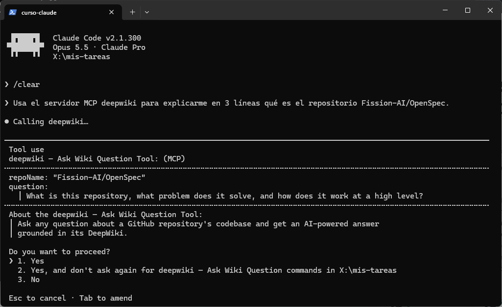 Petición de permiso Tool use deepwiki - Ask Wiki Question Tool (MCP) con el repositorio y la pregunta
